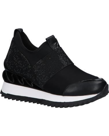  Casual sneakers for women EXE B665-S266  PU BLACK