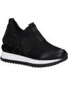  Casual sneakers for women EXE B665-S266  PU BLACK