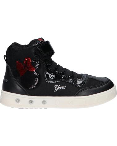 Botas GEOX  de Niña J158WJ 011AJ J SKYLIN GIRL  C0048 BLACK-RED