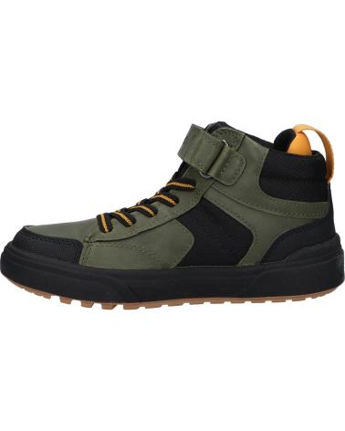 Man and boy boots GEOX J26HAA 0MEFU J WEEMBLE BOY  C0099 MILITARY-YELLOW
