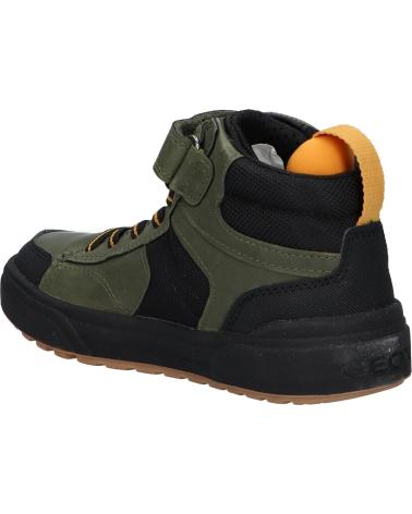 Man and boy boots GEOX J26HAA 0MEFU J WEEMBLE BOY  C0099 MILITARY-YELLOW