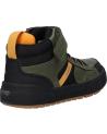 Man and boy boots GEOX J26HAA 0MEFU J WEEMBLE BOY  C0099 MILITARY-YELLOW