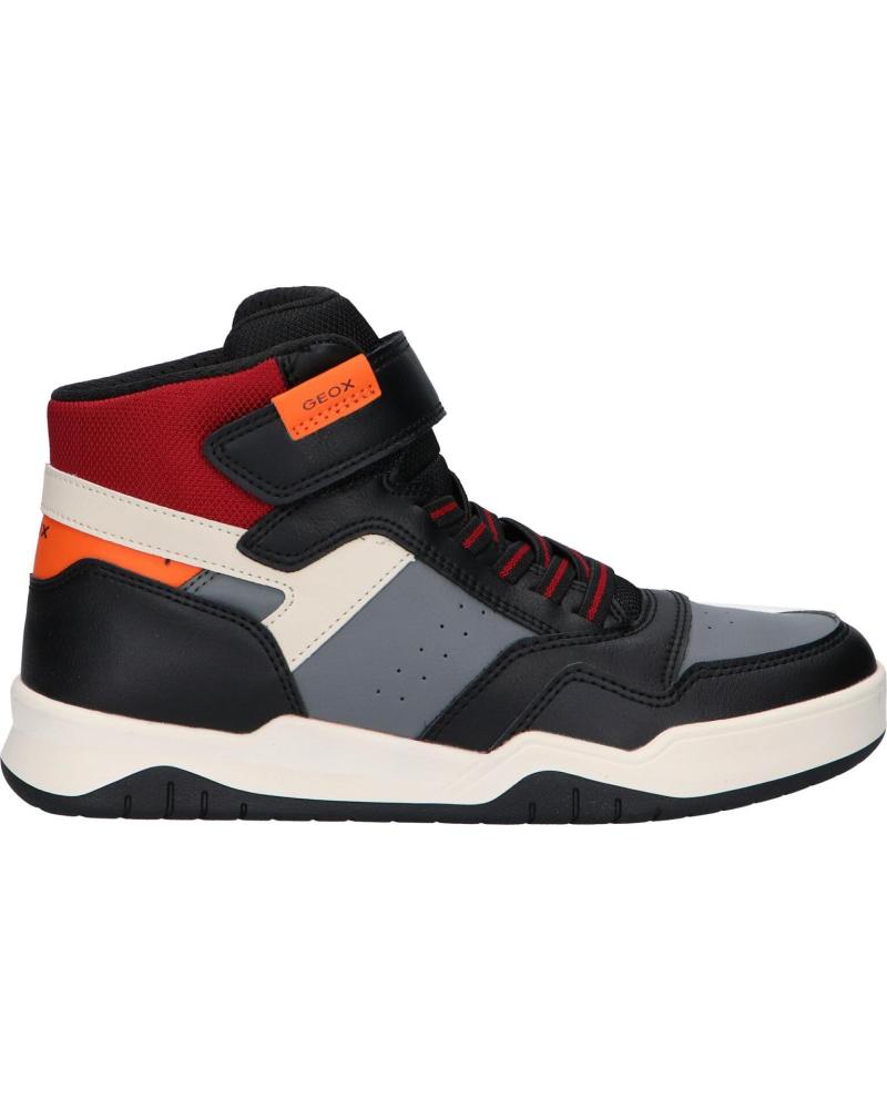 Sneaker GEOX  für Junge J367RF 0FE8V J PERTH BOY  C0038 BLACK-ORANGE