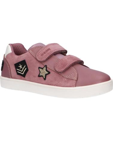 girl Trainers GEOX J16EUA 022BC J KATHE GIRL  C8007 DK ROSE