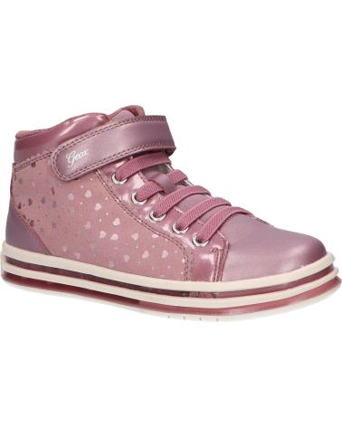 Sneaker GEOX  für Damen und Mädchen J16EVA 0DHAJ J PAWNEE GIRL  C8006 DK PINK