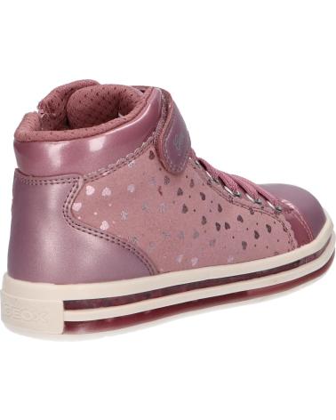 Sneaker GEOX  für Damen und Mädchen J16EVA 0DHAJ J PAWNEE GIRL  C8006 DK PINK