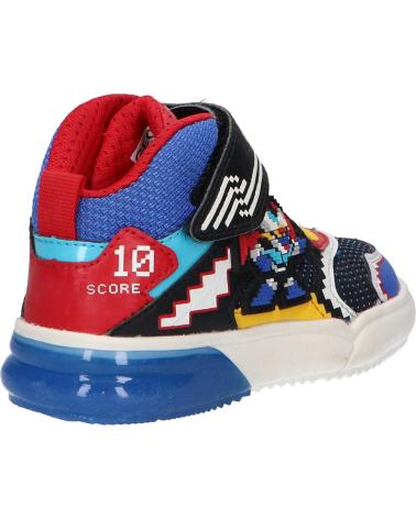 Sportivo GEOX  per Bambino J269YB 0FUFE J GRAYJAY BOY  C0833 ROYAL-RED