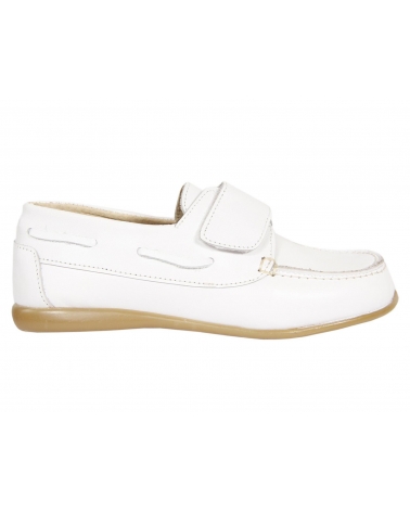 boy Boat shoes GARATTI AN0071  WHITE
