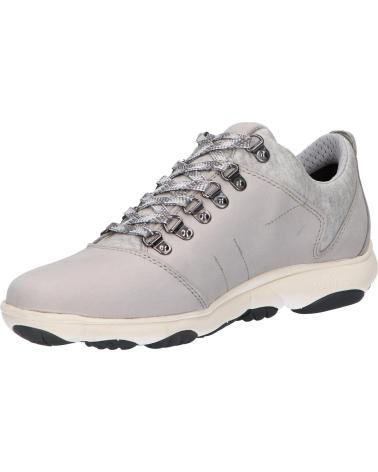 Woman sports shoes GEOX D946TB 032GH  C1037 LT GREY-DK GREY