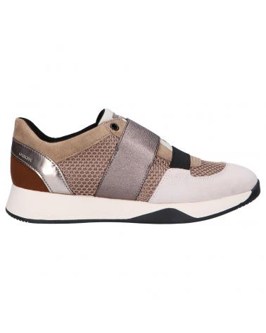 Woman Zapatillas deporte GEOX D94FRD 08823  C6535 TAUPE-LT BROWN