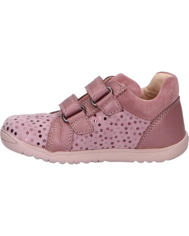  Casual sneakers for girl GEOX B164PA 00744 B MACCHIA GIRL  C8006 DK PINK