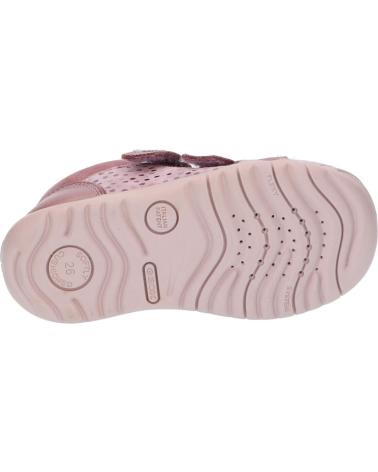  Casual sneakers for girl GEOX B164PA 00744 B MACCHIA GIRL  C8006 DK PINK