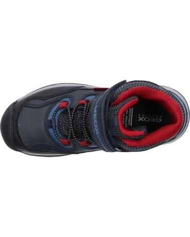 Boots GEOX  für Junge J16AEA 0FEFU J TERAM BOY B ABX  C4244 NAVY-DK RED