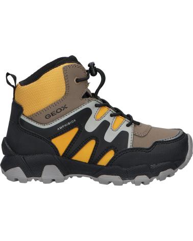 Boots GEOX  für Junge J263ZA 0CEFU J MAGNETAR BOY B ABX  C6F2G BROWN-DK YELLOW