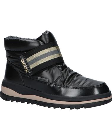 Woman and girl boots GEOX J26EWA 0NFLV J ADELHIDE GIRL B AB  C9999 BLACK
