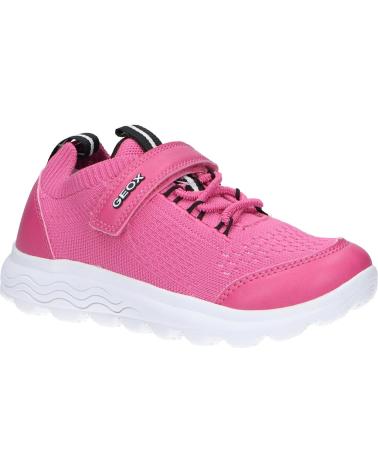 Sneaker GEOX  für Damen und Mädchen J26GYB 06KBC J SPHERICA GIRL  C8002 FUCHSIA