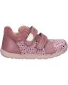 girl Trainers GEOX B164PA 00744 B MACCHIA GIRL  C8006 DK PINK
