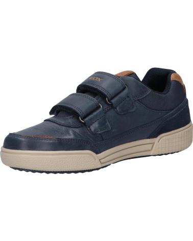 Sportif GEOX  pour Garçon J16BCC 0CLFU J POSEIDO BOY  CF46N NAVY-COGNAC