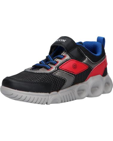 Deportivas GEOX  de Niño J25GAB 0FUCE J WROOM BOY  C0048 BLACK-RED