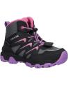 Stivali GEOX  per Donna e Bambina e Bambino J264LB 054FU J MAGNETAR G B ABX  C0037 BLACK-PURPLE