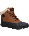Man and boy boots GEOX J269XE 0ME50 J FLEXYPER BOY B ABX  C0034 COGNAC-BLACK