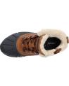 Man and boy boots GEOX J269XE 0ME50 J FLEXYPER BOY B ABX  C0034 COGNAC-BLACK
