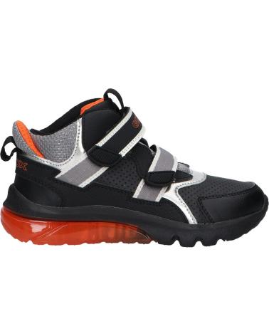 Botas GEOX  de Niño J36LBA 0BUCE J CIBERDRON BOY  C0038 BLACK-ORANGE