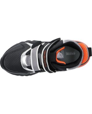 Botas GEOX  de Niño J36LBA 0BUCE J CIBERDRON BOY  C0038 BLACK-ORANGE