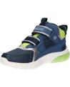 Stiefel GEOX  für Herren und Junge J36LBA 0BUCE J CIBERDRON BOY  C0749 NAVY-LIME