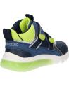 Man and boy Mid boots GEOX J36LBA 0BUCE J CIBERDRON BOY  C0749 NAVY-LIME