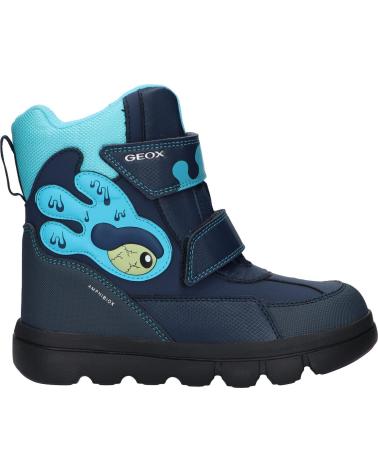 Bottes GEOX  pour Fille et Garçon J36LFA 050FU J WILLABOOM BOY B AB  CF4N4 NAVY-TURQUOISE