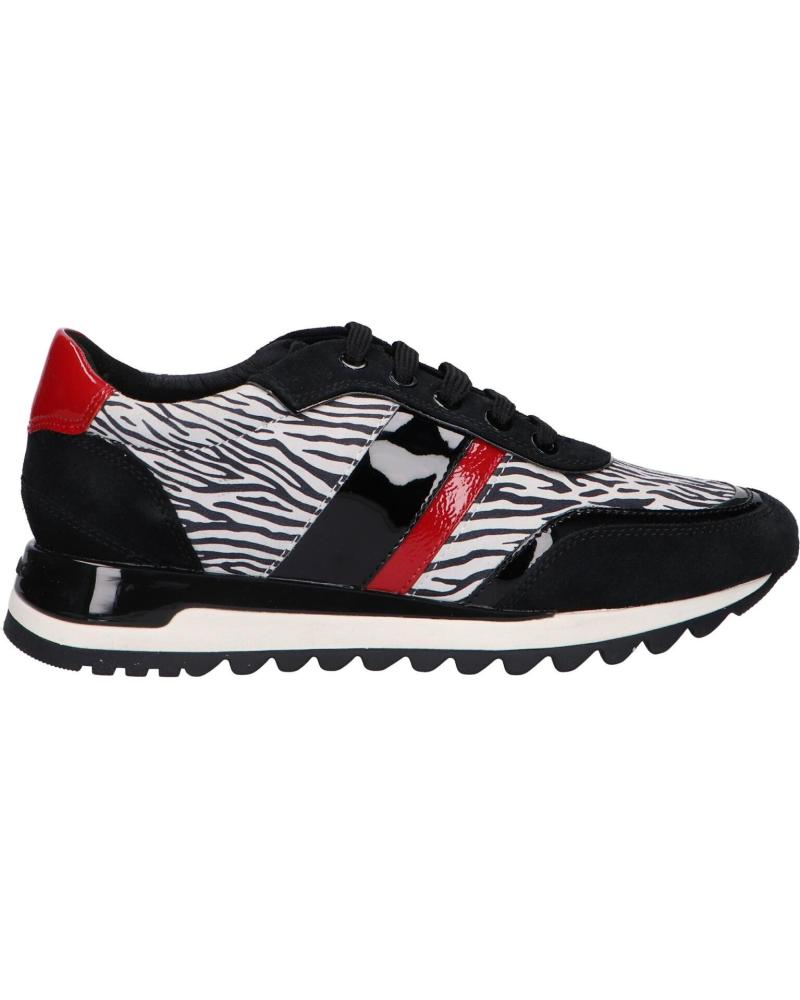 Scarpe sport GEOX  per Donna D04AQB 0PZ22  C0127 BLACK-WHITE