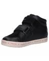 girl and boy Mid boots GEOX B16D5A 08554  C9999 BLACK