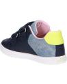 girl and boy Zapatillas deporte GEOX B15D5A 08513  C4502 NAVY-FLUO YELLOW