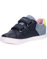 girl and boy Zapatillas deporte GEOX B15D5A 08513  C4502 NAVY-FLUO YELLOW