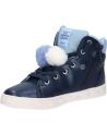 girl Trainers GEOX J168WC 000NF J SKYLIN  C4231 NAVY-SKY