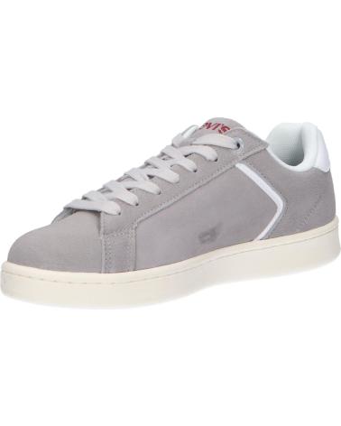 Zapatillas deporte LEVIS  pour Femme et Fille et Garçon VAVE0015L BOULEVARD LEATHER  0028 GREY