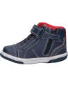 boy Mid boots GEOX B1637A 054FU BABY FLICK BOY  C0735 NAVY-RED