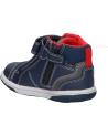 boy Mid boots GEOX B1637A 054FU BABY FLICK BOY  C0735 NAVY-RED