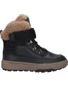 boy boots GEOX J26D8A 0MEFU J BUNSHEE PG BOY B A  C0023 BLACK-BEIGE