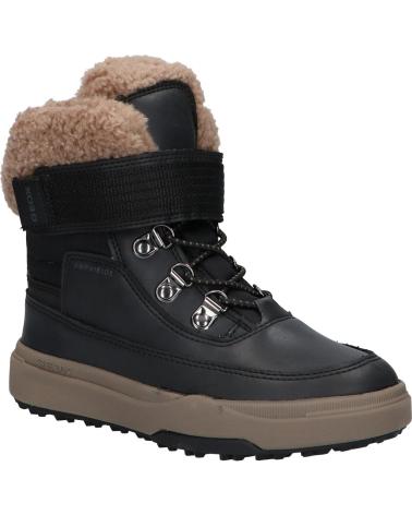 boy boots GEOX J26D8A 0MEFU J BUNSHEE PG BOY B A  C0023 BLACK-BEIGE