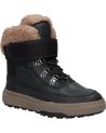 boy boots GEOX J26D8A 0MEFU J BUNSHEE PG BOY B A  C0023 BLACK-BEIGE