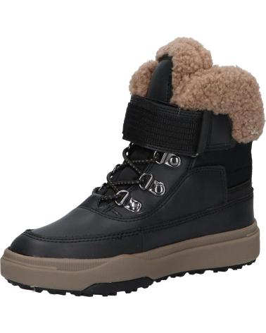 boy boots GEOX J26D8A 0MEFU J BUNSHEE PG BOY B A  C0023 BLACK-BEIGE