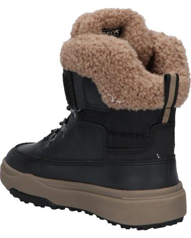 boy boots GEOX J26D8A 0MEFU J BUNSHEE PG BOY B A  C0023 BLACK-BEIGE