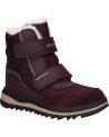 Woman and girl and boy boots GEOX J36EWB 054FU J ADELHIDE GIRL B AB  C7357 DK BURGUNDY
