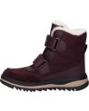 Woman and girl and boy boots GEOX J36EWB 054FU J ADELHIDE GIRL B AB  C7357 DK BURGUNDY
