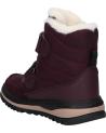 Woman and girl and boy boots GEOX J36EWB 054FU J ADELHIDE GIRL B AB  C7357 DK BURGUNDY