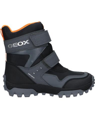 Boots GEOX  für Mädchen und Junge J36FRC 0FUCE J HIMALAYA BOY B ABX  C0038 BLACK-ORANGE