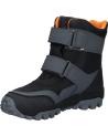 Stiefel für mädchen GEOX  für  und  J36FRC 0FUCE J HIMALAYA BOY B ABX  C0038 BLACK-ORANGE