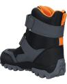 Stiefel für mädchen GEOX  für  und  J36FRC 0FUCE J HIMALAYA BOY B ABX  C0038 BLACK-ORANGE